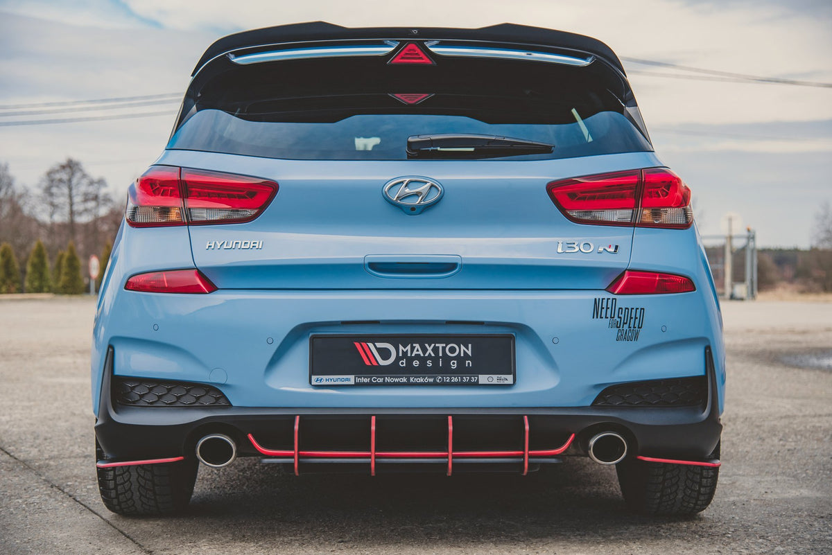 Sideflaps Bak Street Pro Hyundai i30 N MK3 Hatchback - HYI303NCNC-RSD2B