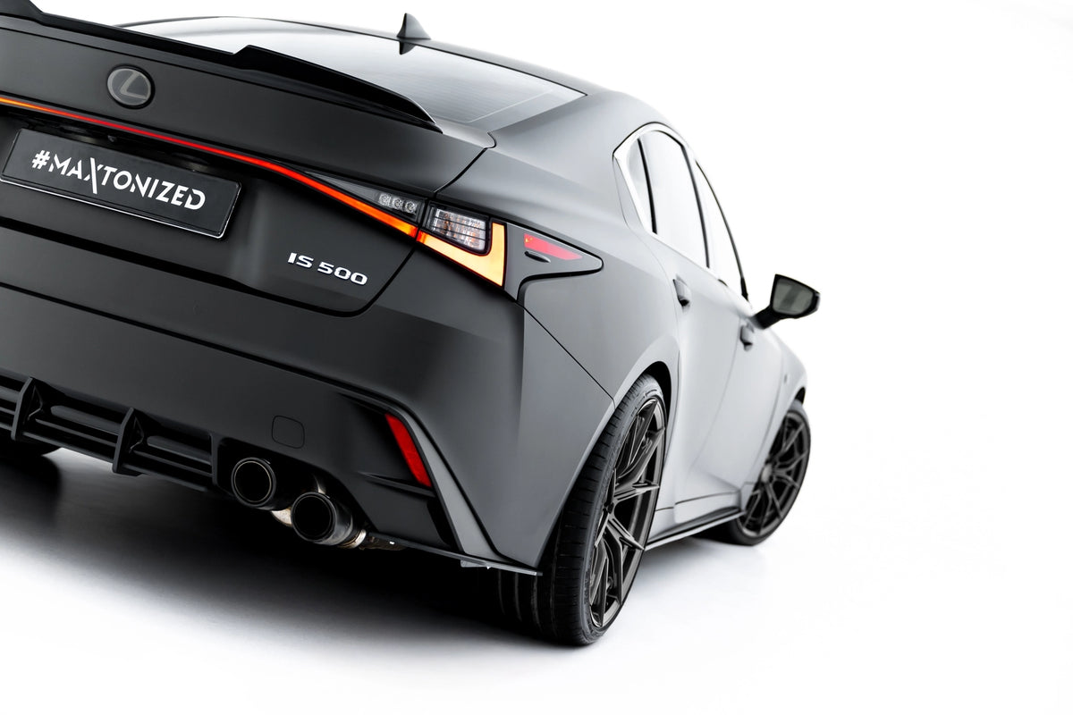 Sidesplittere Bak til Lexus IS 500 Mk3 Facelift 2 (XE30) i matt sort ABS