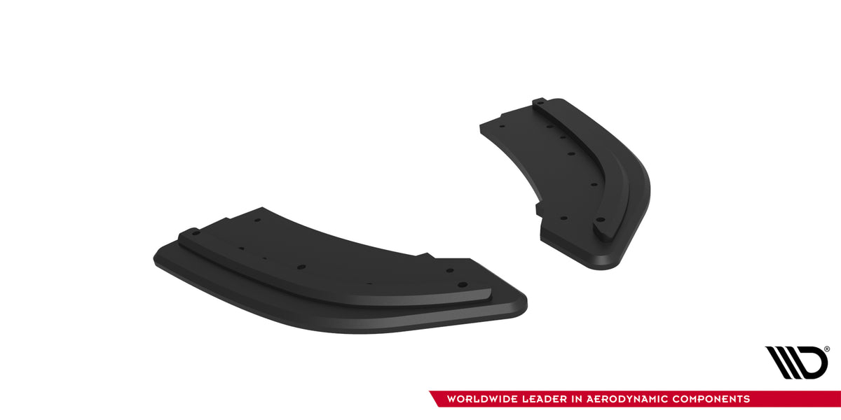 CNC-frest bakre sidesplitter til Mazda 3 MPS med beskyttelsesfolie