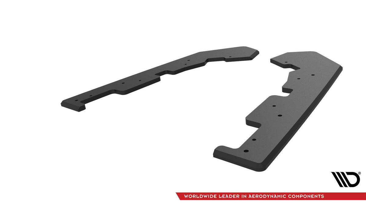 Maxton Design Street Pro bakre sideflap for Subaru WRX STI, sett fra venstre side