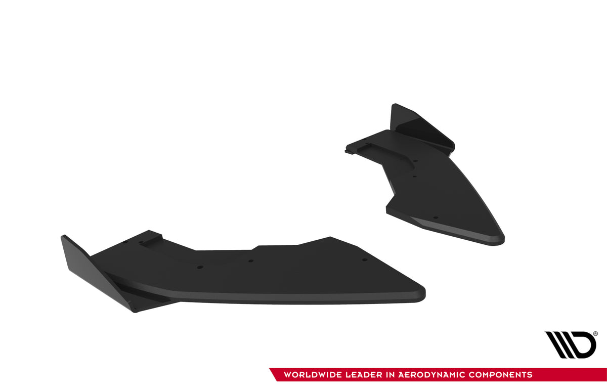 BMW M135i F70 med Maxton Design sideflaps bak V1 – aggressivt utseende og perfekt passform