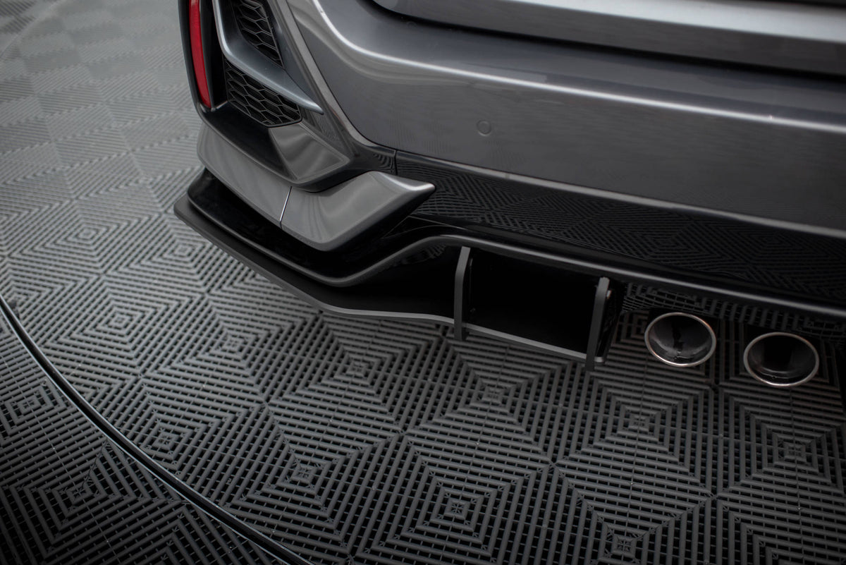 Høyre sidesplitter bak Maxton Design til Honda Civic Mk 10 Facelift