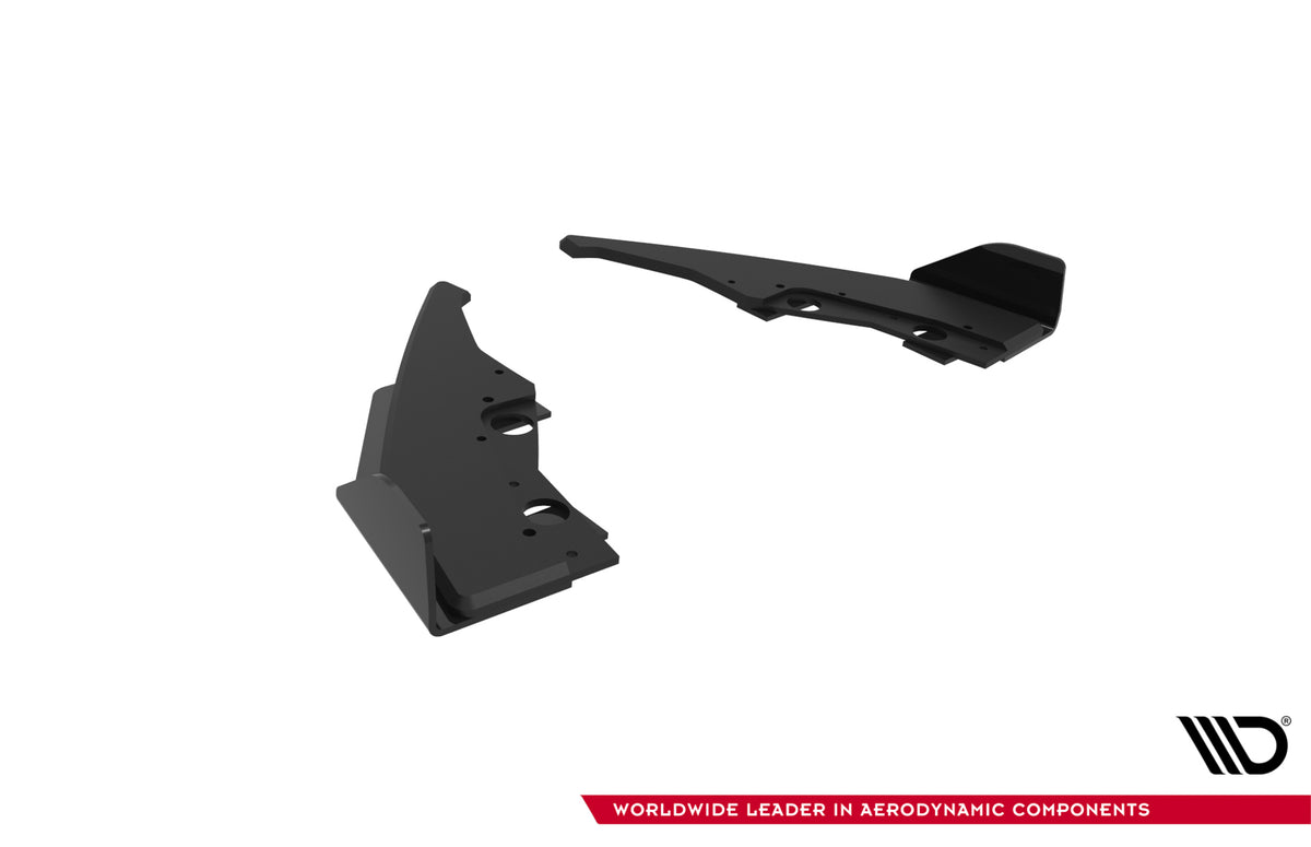 Street Pro sidesplittere bak med flaps til BMW 1-serie F70 M-Pakke