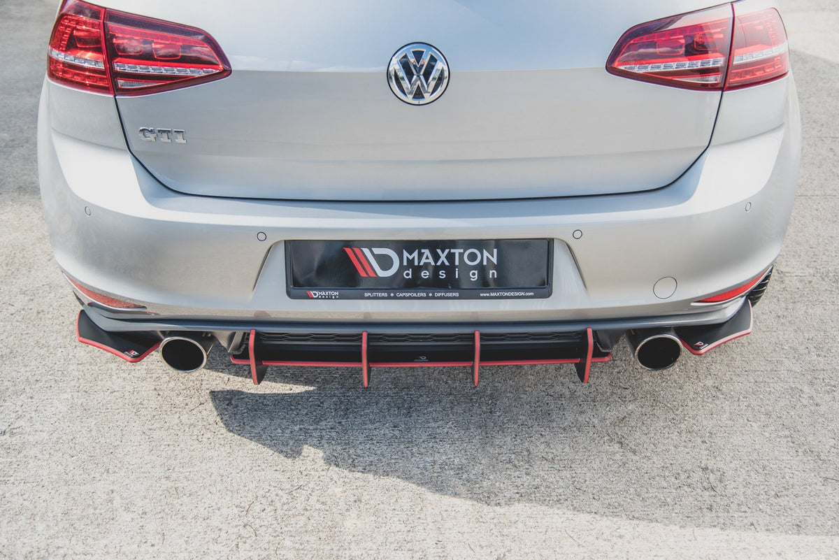 Sideflaps Bak Street Pro V.2 VW Golf 7 GTI - VWGO7GTICNC-RSD2B