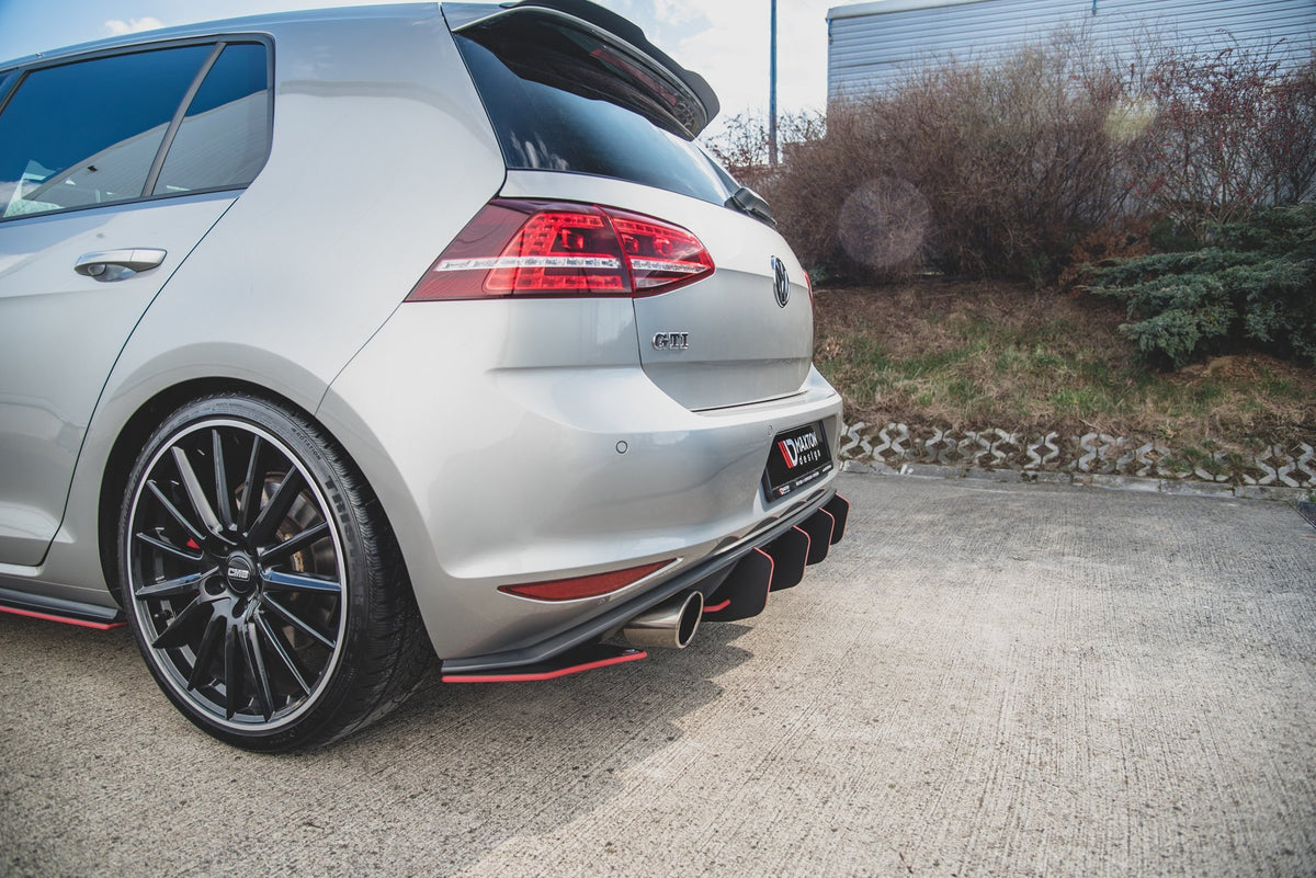 Sideflaps Bak Street Pro V.2 VW Golf 7 GTI - VWGO7GTICNC-RSD2B