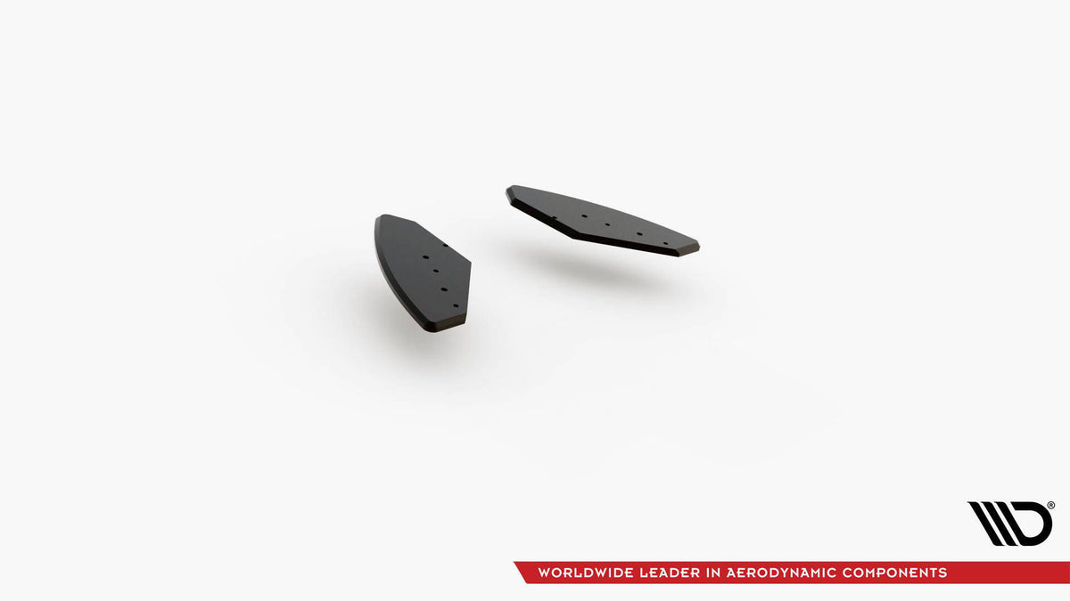 Komplett sett med bakre sidesplittere og monteringsutstyr for Golf GTI Mk6