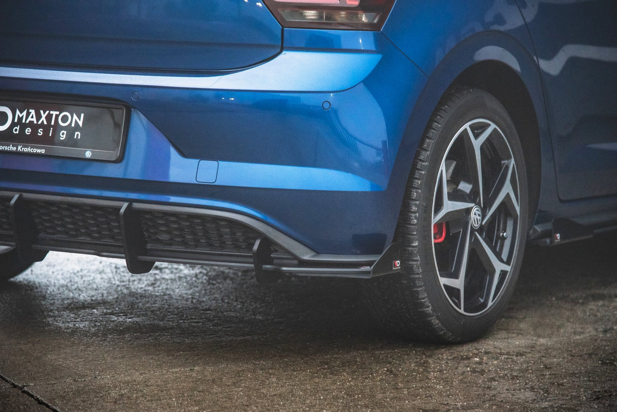 Nærbilde av 10 mm ABS-diffuser til Polo GTI Mk6