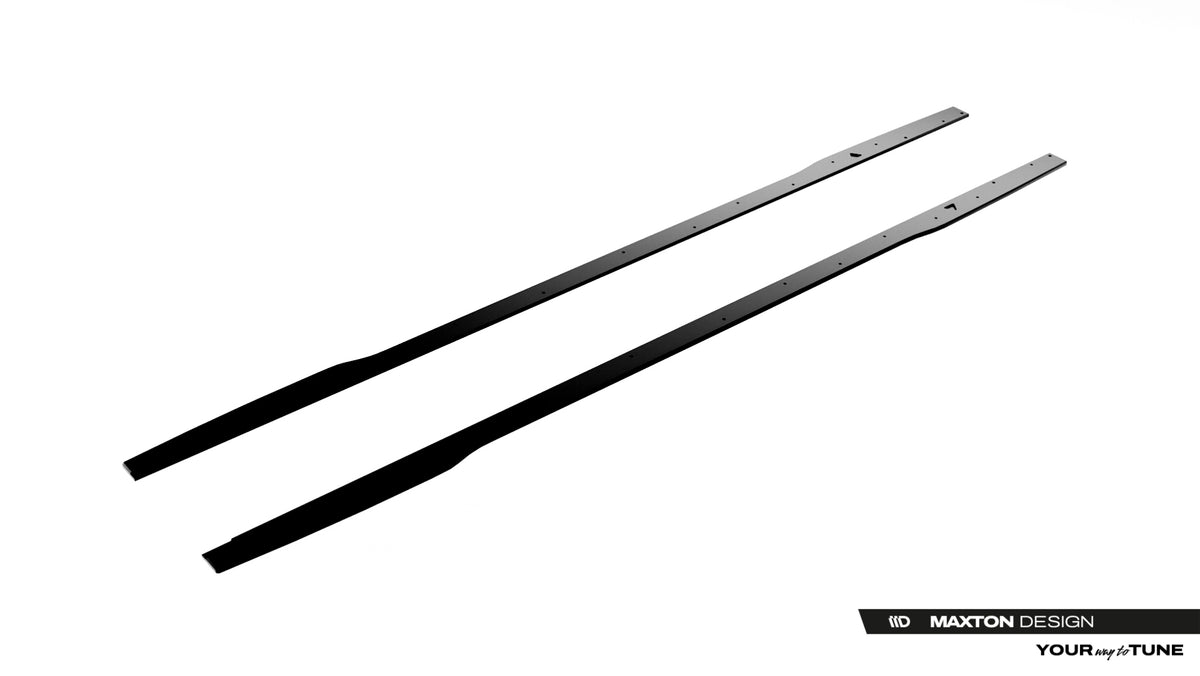 Sideskjørt diffusers i 10 mm ABS-plast for Audi S5 Avant B10