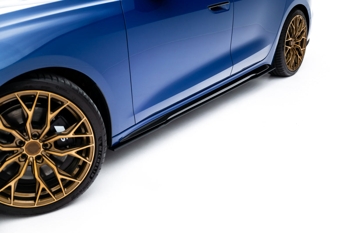 Sideskjørt diffusers Maxton Design til Audi A5 S-Line B10 i matt sort ABS