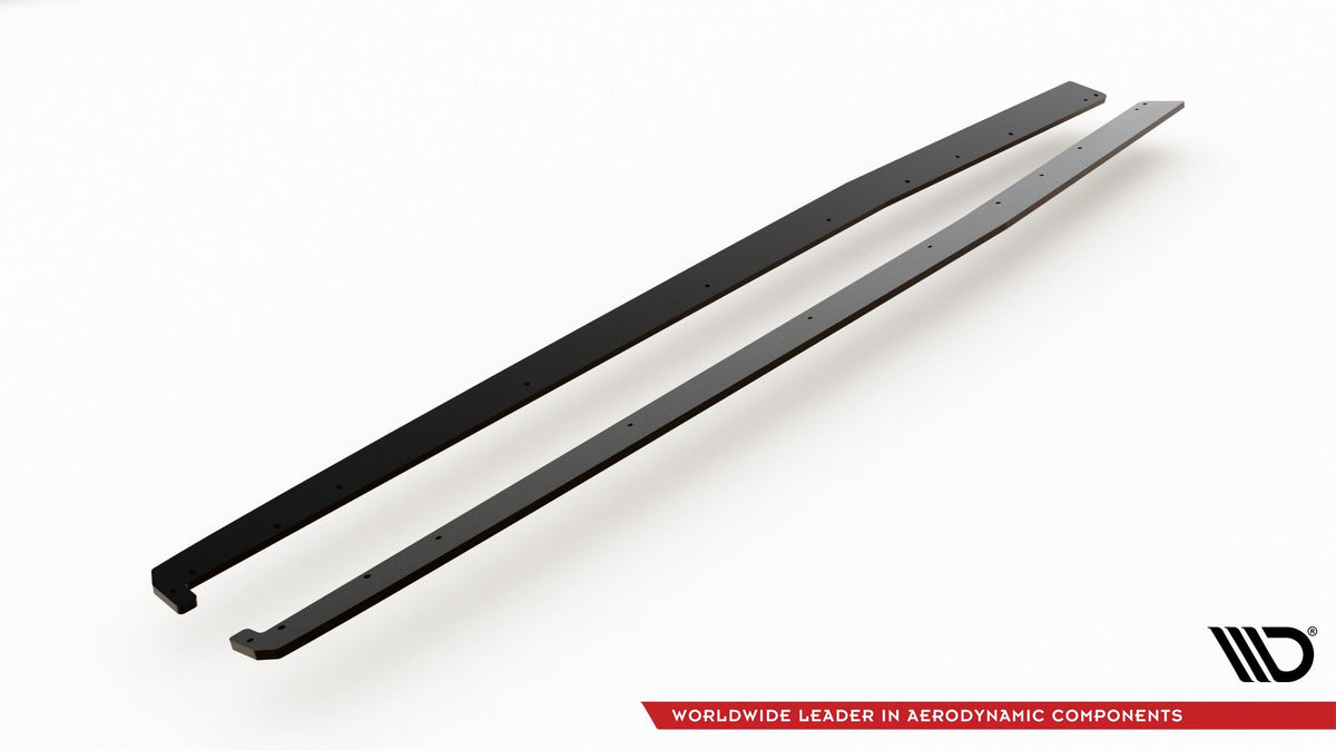 Street Pro Sideskjørt Diffusorer Audi RS3 8V Sportback 10mm - AURS38VCNC-SD2B
