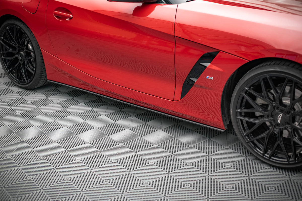 Street Pro sideskjørt diffusorer BMW Z4 G29 M-Pack i matt svart – Maxton Design