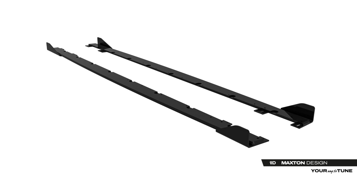 Sideskjørt diffusers med flaps til BMW M235i F74 fra Maxton Design