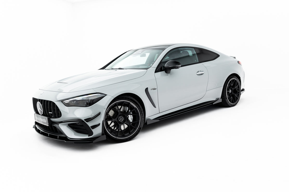 Sideskjørt diffuser med flaps montert på Mercedes-AMG CLE 53 C236