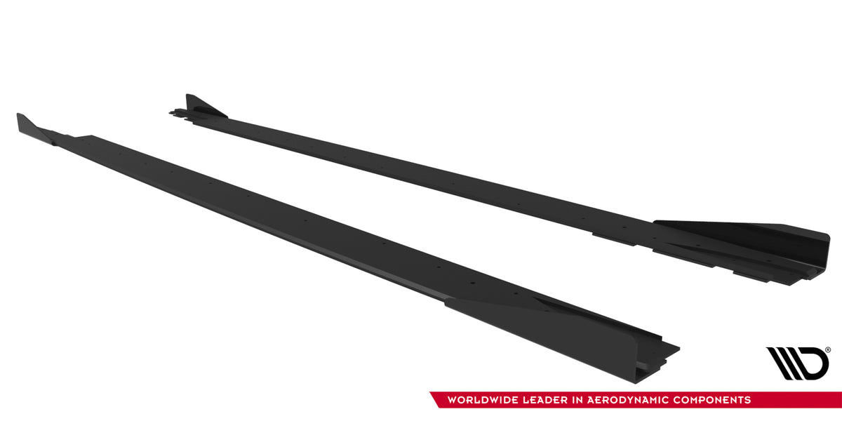 Detaljbilde av Street Pro diffuser og flaps til Mercedes CLE 53 C236