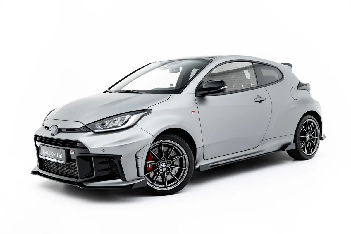 Street Pro sideskjørt diffusers med flaps til Toyota GR Yaris Mk4 Facelift