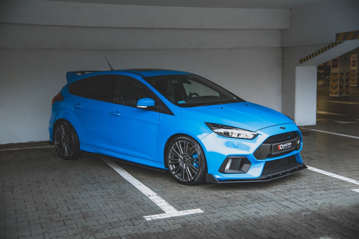 Par med Street Pro sideskjørt til Focus RS MK3 med beskyttelsesfolie