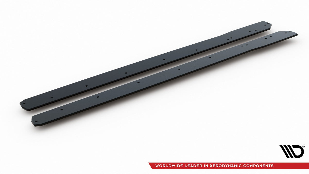 Street Pro Sideskjørt Diffusorer Ford Focus ST / ST-Line MK4 - FOFO4STCNC-SD1B