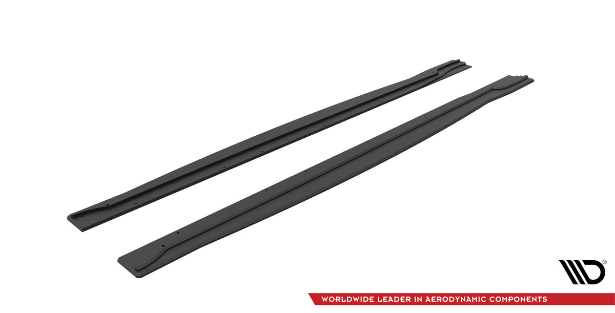Maxton Design sideskjørt diffusorer for Nissan 370Z Nismo, venstre og høyre del