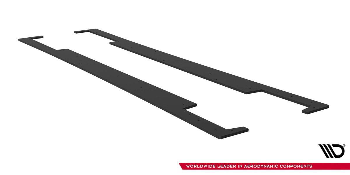 Sideskjørt diffusorer for Subaru Impreza WRX STI med monteringssett
