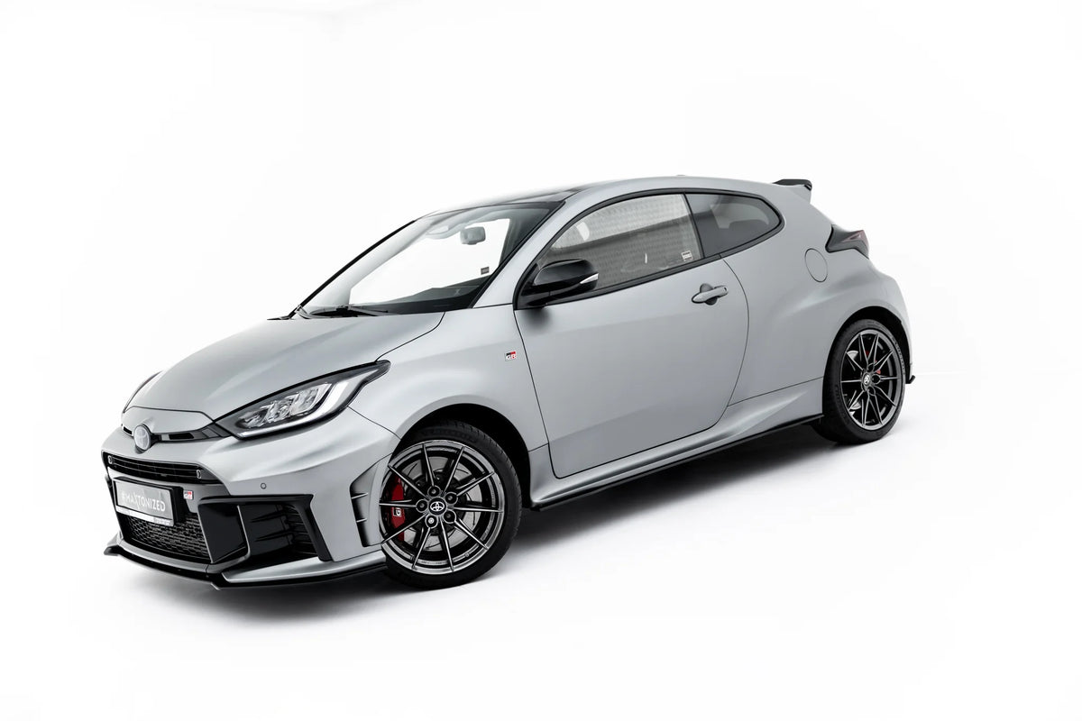 Street Pro sideskjørt diffusers montert på Toyota GR Yaris Mk4 Facelift