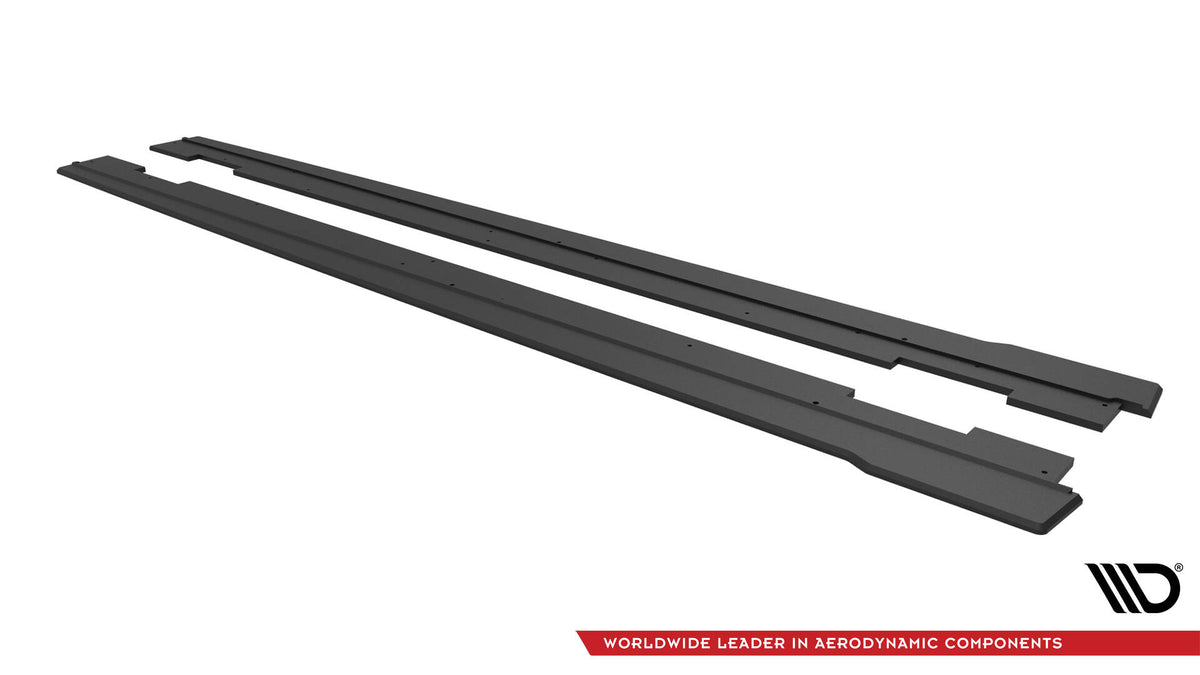 Sideskjørt Diffusorer Street Pro V.2 Hyundai I30 N 2017– - HYI303FNCNC-SD1B