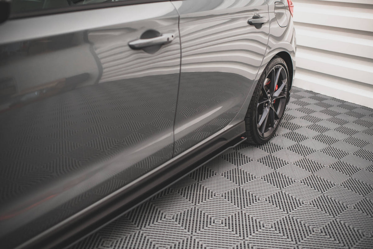 Sideskjørt Diffusorer Street Pro V.2 Hyundai I30 N 2017– - HYI303FNCNC-SD1B