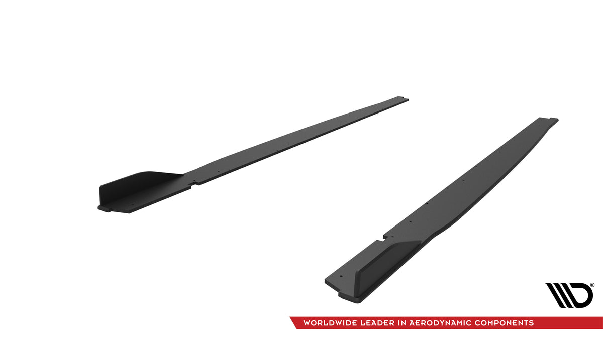 10 mm tykk ABS sideskjørt diffuser til Subaru BRZ Mk2