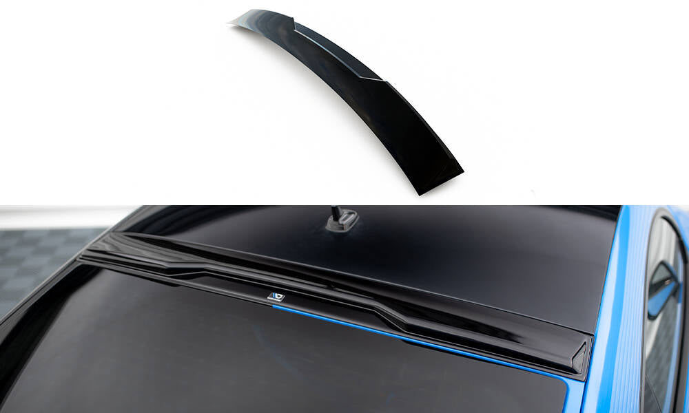 Spoiler bakvindu-forlengelse til Audi TT S 8S Facelift sett ovenfra