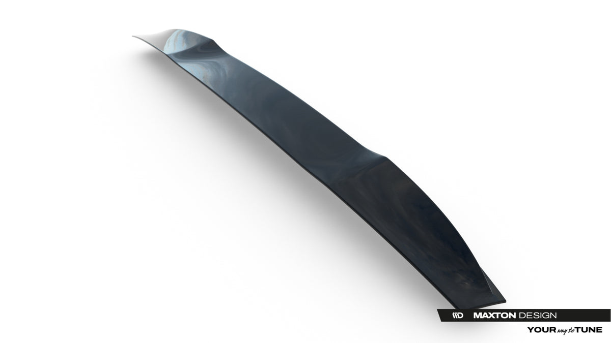 Blank sort hekkspoiler for Cupra Tavascan Mk1 som løsdel