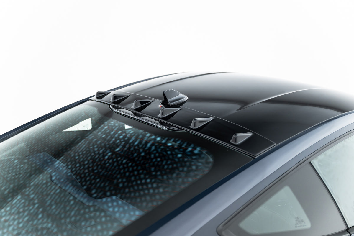 Bakrutespoiler i blank sort ABS til Ford Mustang Dark Horse Mk7