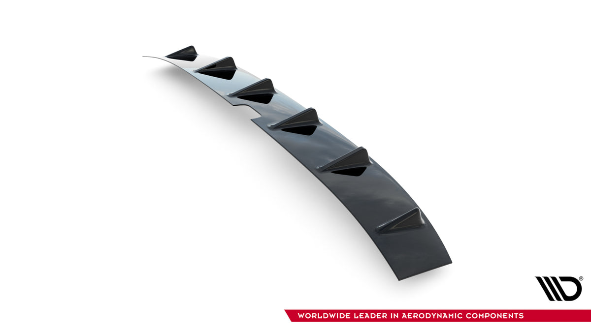Detalj av ABS-bakrutespoiler til Ford Mustang Dark Horse Mk7