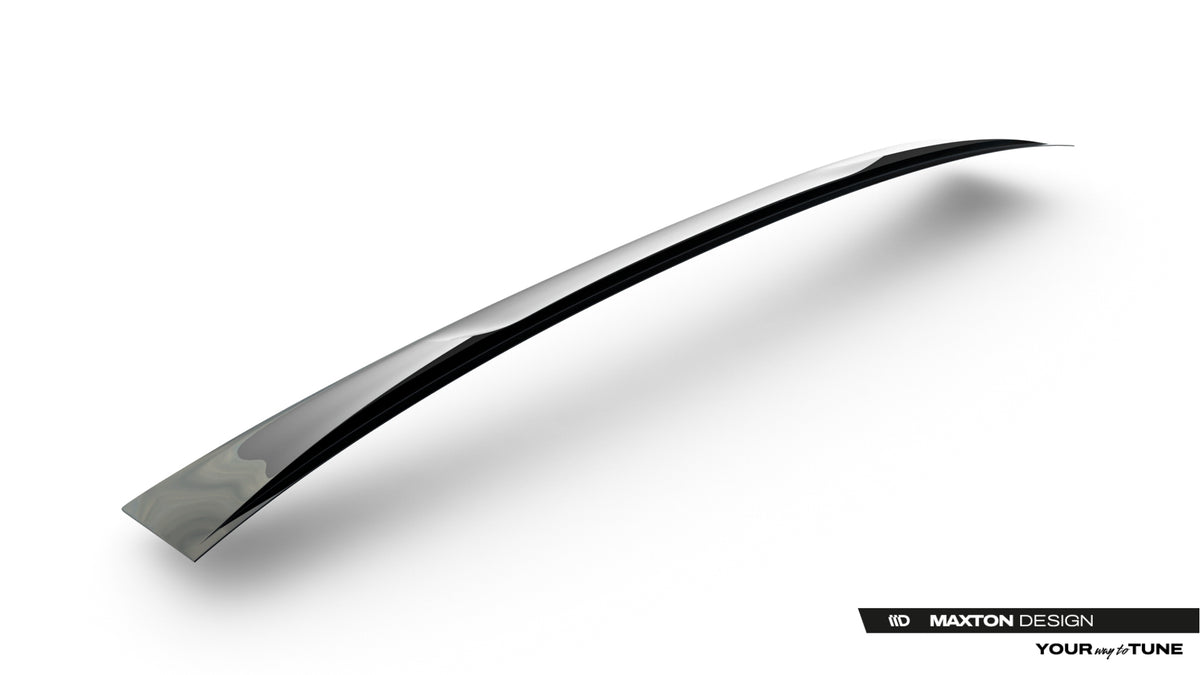 Bakrutespoiler til Mercedes-AMG CLE 53 C236 i blank sort overflate