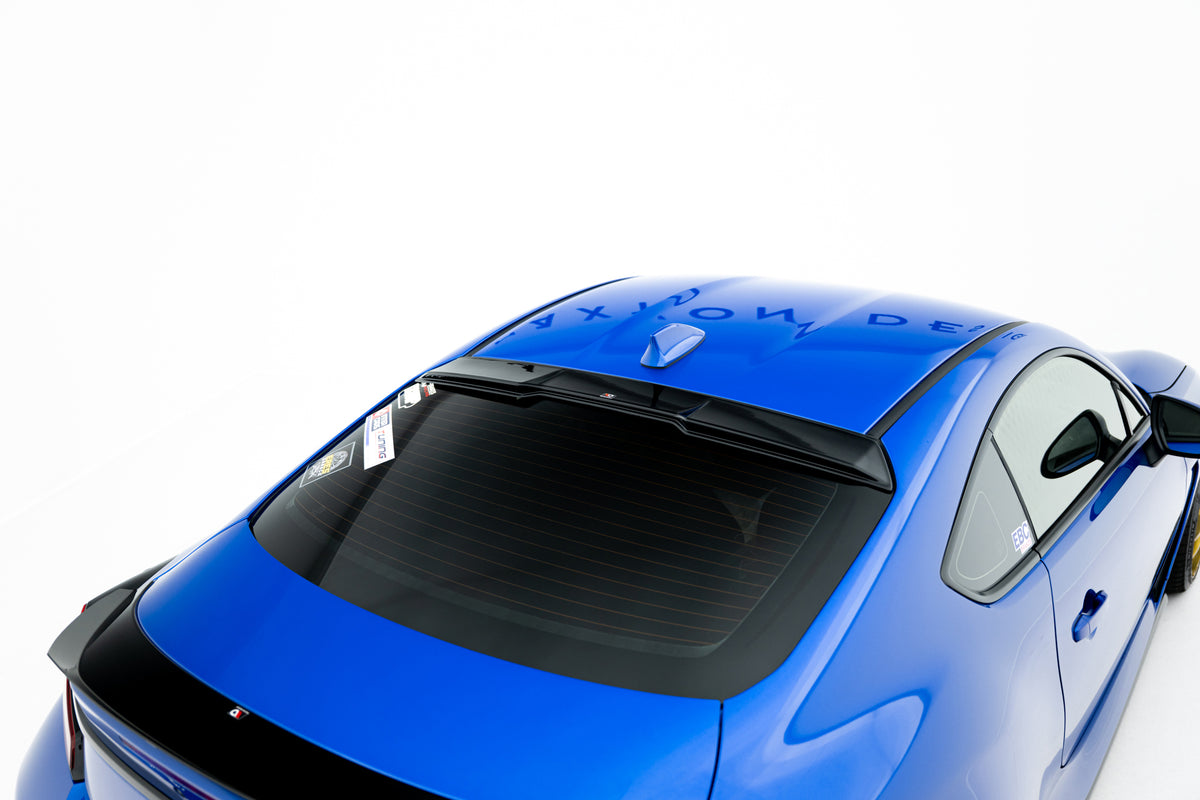Nærbilde av Maxton Design bakrutespoiler til Subaru BRZ Mk2