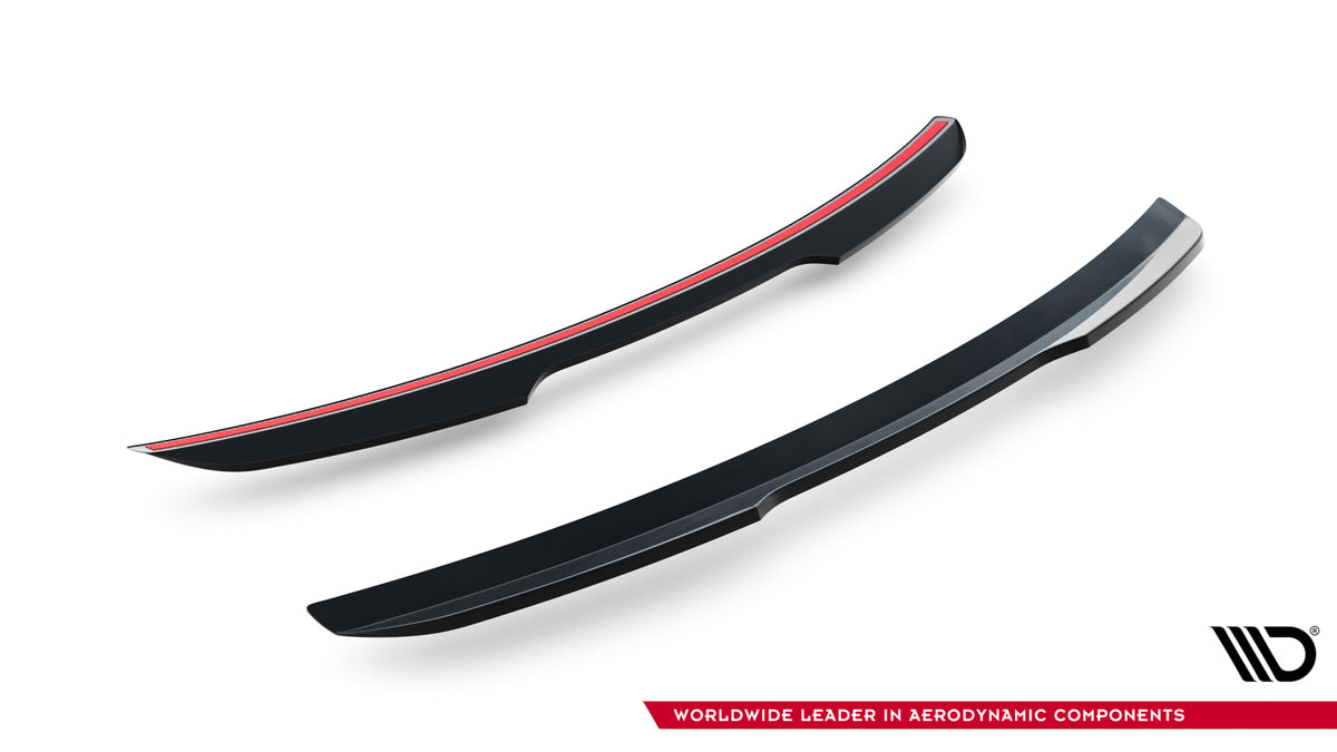 Maxton Design Spoiler Cap for Audi Q8 Mk1 Facelift med 3M-tape