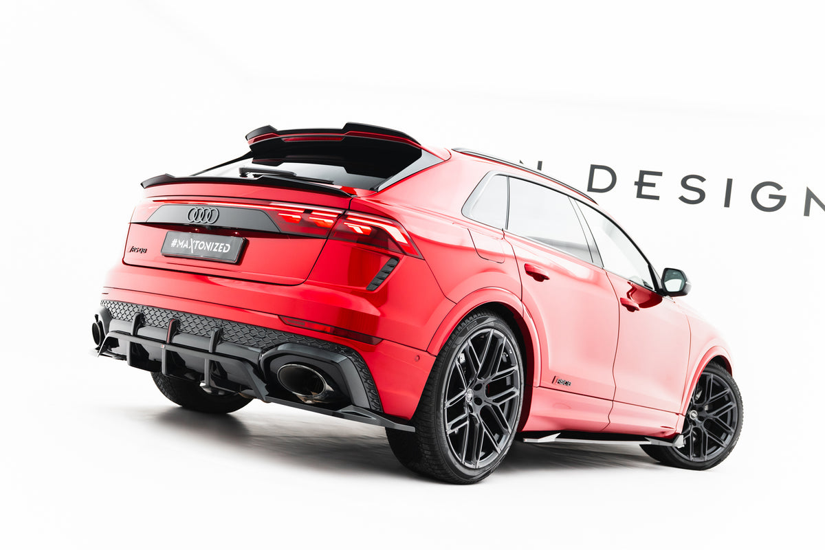Maxton Design Spoiler Cap i ABS til Audi RSQ8 Mk1 Facelift