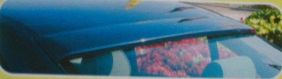 Vindusspoiler Maxton Design for BMW 5-serie E39 sedan sett ovenfra