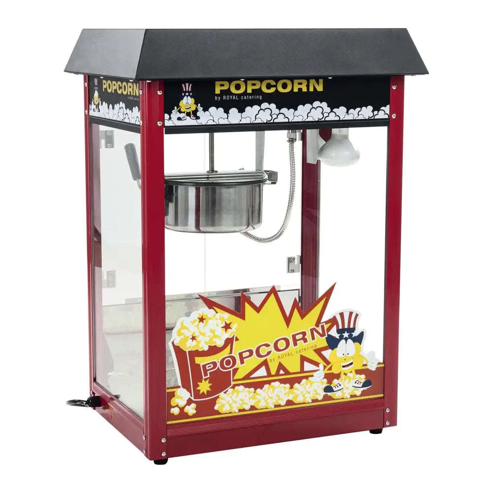 Popcornmaskin Teflon 4-5 Kg/t - Svart-tak - 1
