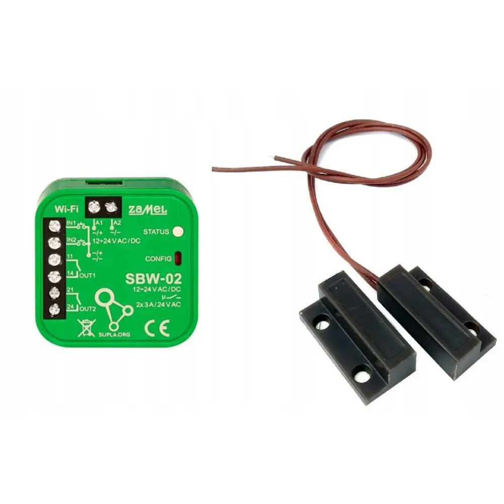 Portstyringsenhet Zamel Supla Sbw-02 + Portlukkingssensor - 1