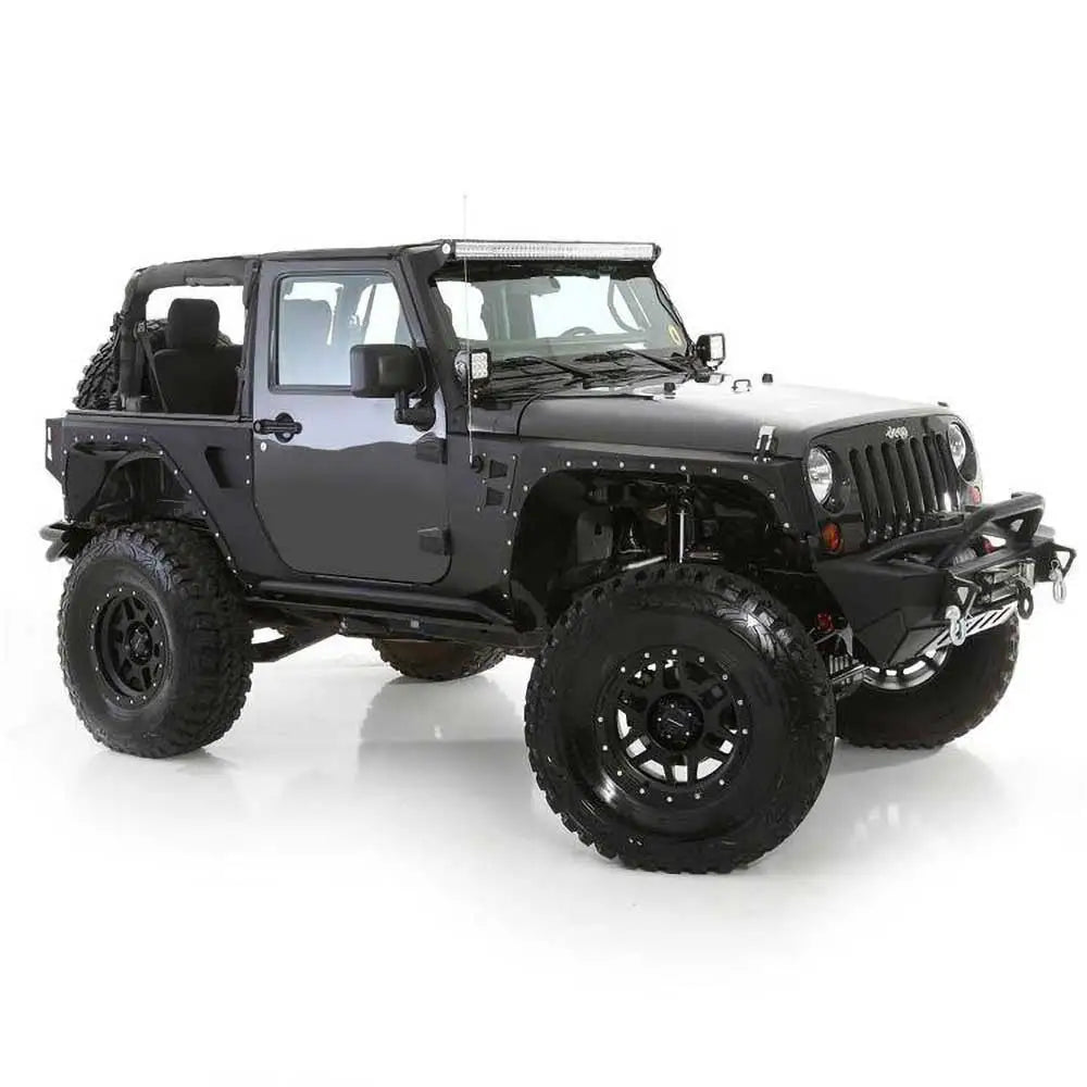 Posjeringsutvidelser Bakre Hjørner Smittybilt Xrc Armor – Jeep Wrangler Jk 2 d 07-18 - 6