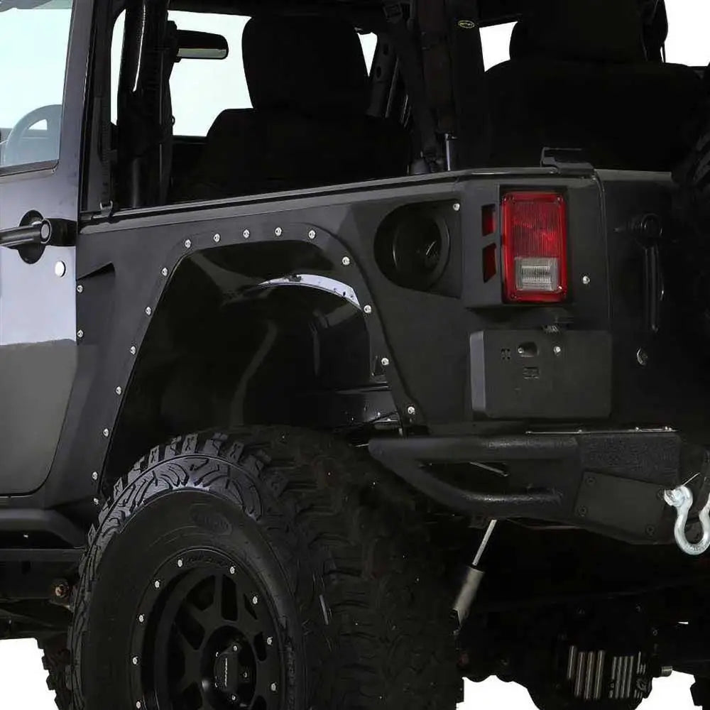 Posjeringsutvidelser Bakre Hjørner Smittybilt Xrc Armor – Jeep Wrangler Jk 2 d 07-18 - 3