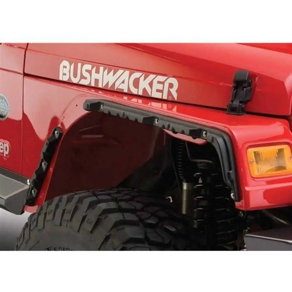 Posjeringsutvidelser Til Skjermene Bushwacker Flat Style - Jeep Wrangler Tj 97-06 - 3