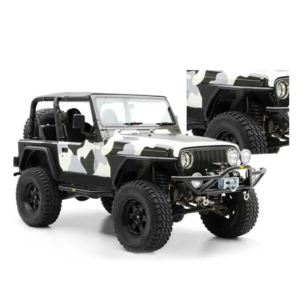 Posjoneringsutvidelser Foran Smittybilt Xrc - Jeep Wrangler Yj 87-95 - 1