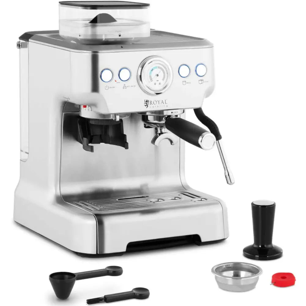 Presskannekaffemaskin Med Kvern Tilbehør 20 Bar 2.5 l 1450 w - 2