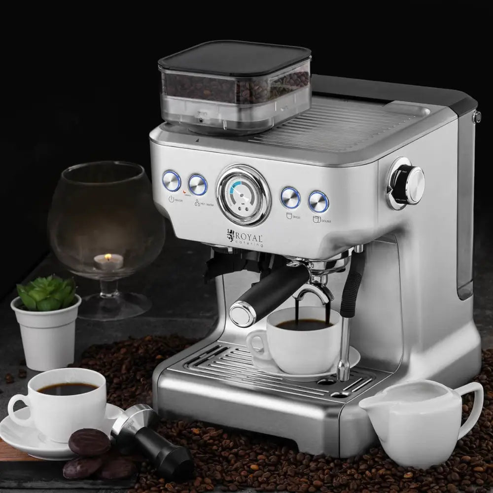 Presskannekaffemaskin Med Kvern Tilbehør 20 Bar 2.5 l 1450 w - 8