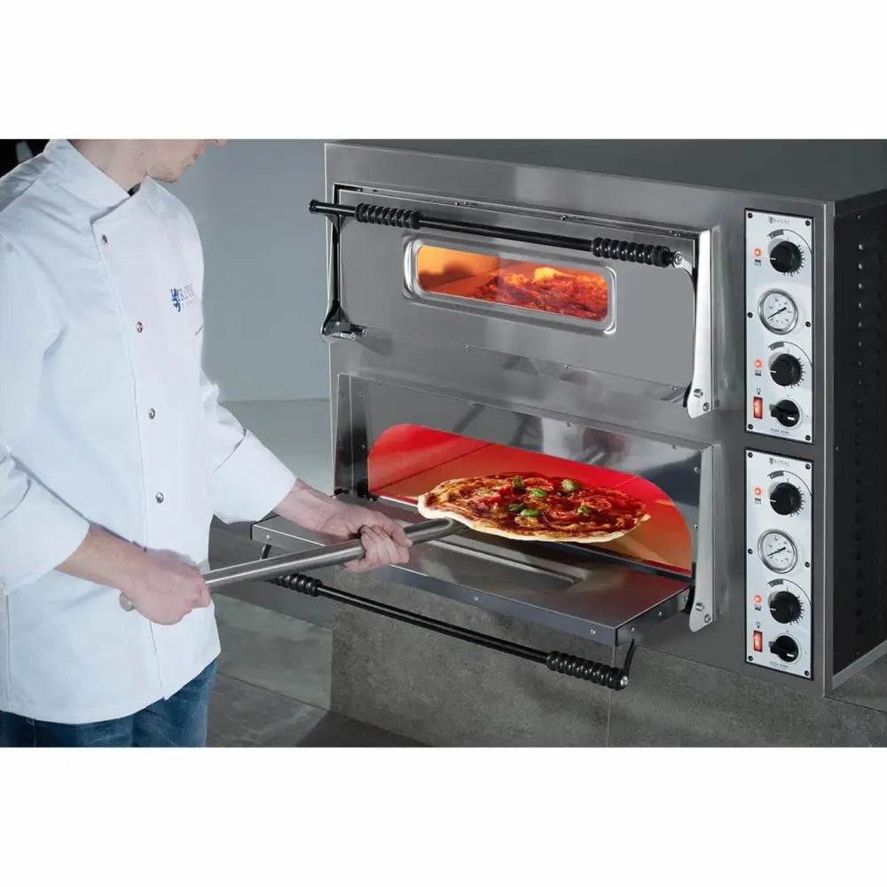 Profesjonell Dobbelt Pizzaovn - 14400 w - 5