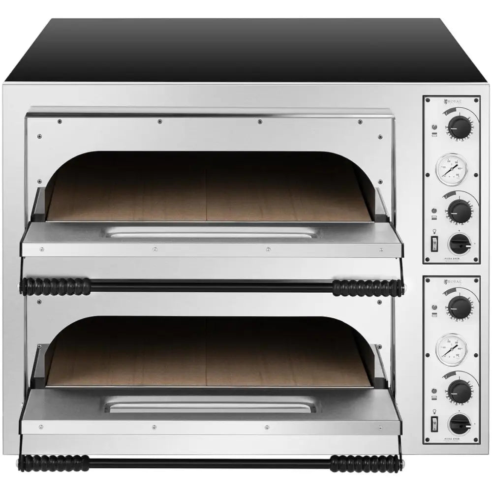 Profesjonell Dobbelt Pizzaovn - 14400 w - 8