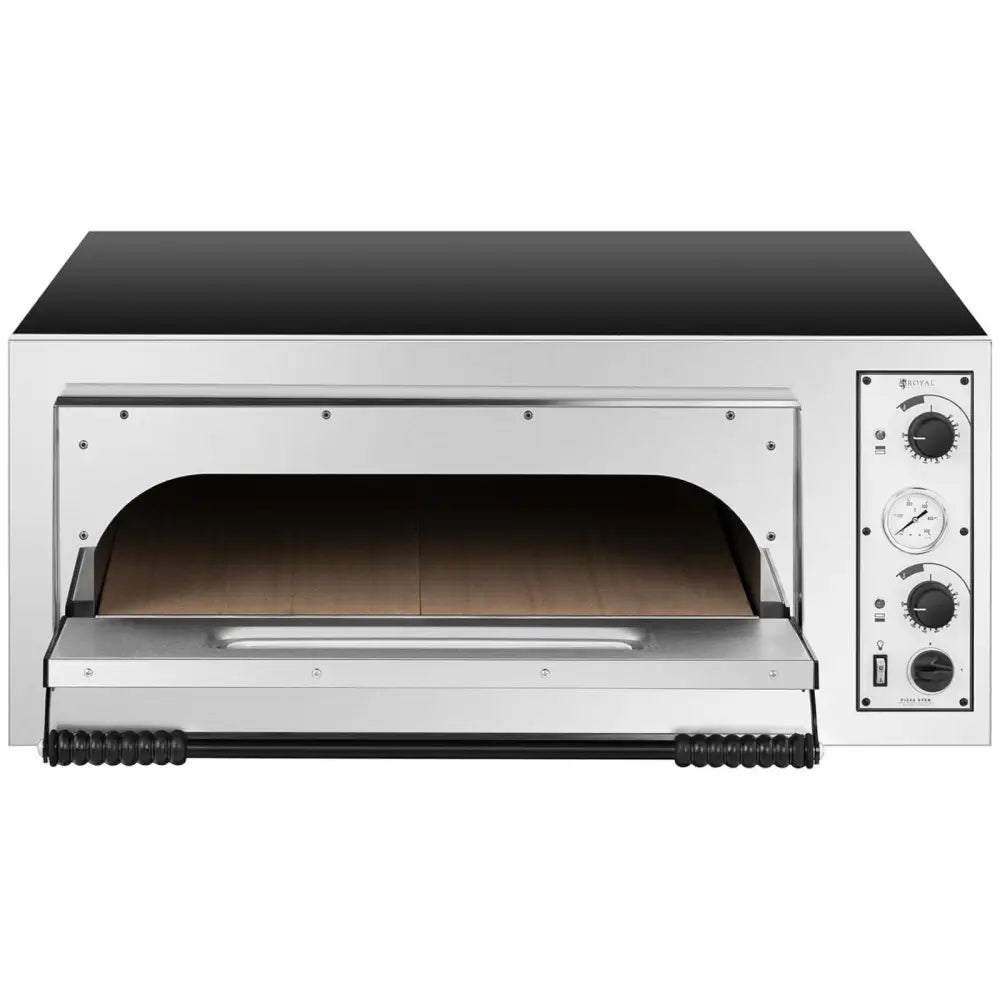 Profesjonell Elektrisk Pizzaovn Enkelrom 4 Pizzaer ø32 Cm 400v 4700w - 7