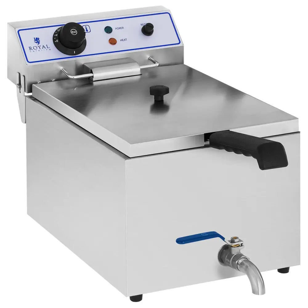 Profesjonell Fritert Med Kran 3000 w 17 l - Royal Catering Rcef 15e - 2