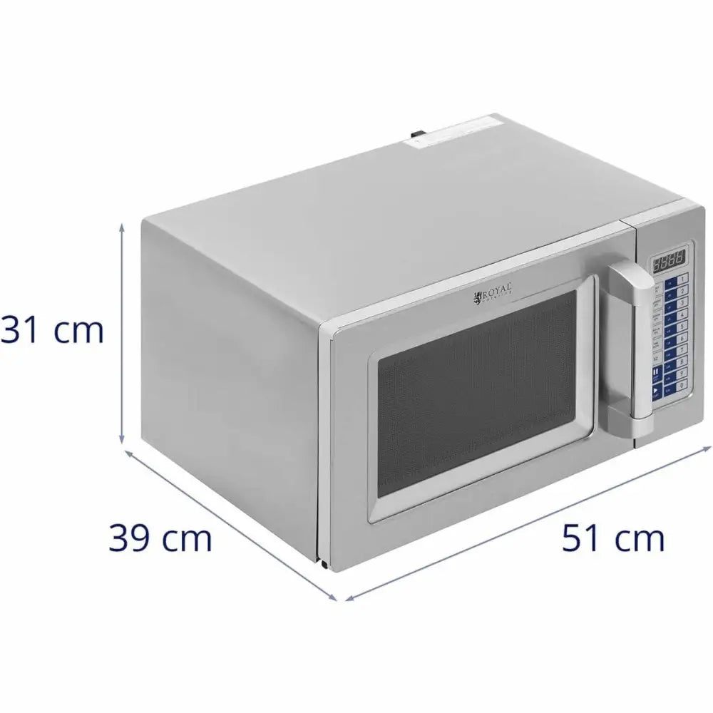 Professional Mikrobølgeovn Med 100 Programmer 25l 1550w - 5