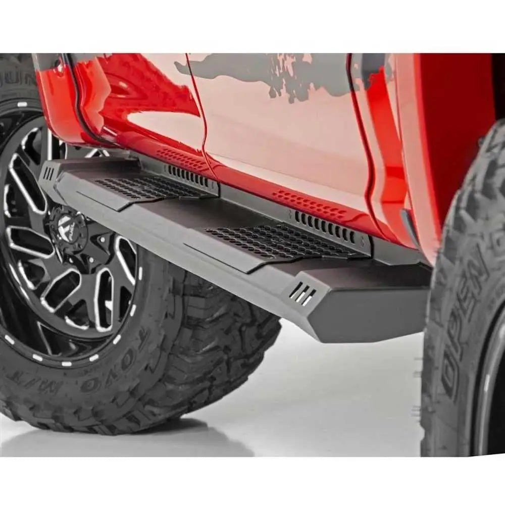 Progi Side Steps Rough Country Hd2 Crew Cab - Ram 3500 10-22
